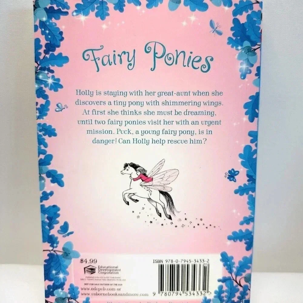 FAIRY PONIES MIDNIGHT ESCAPE Paperback Book by Zanna Davidson Like New - Picture 2 of 2